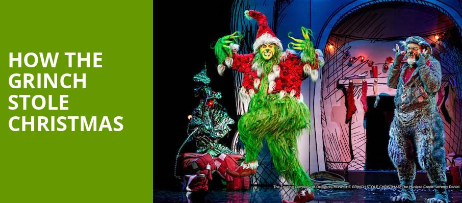 How The Grinch Stole Christmas, Carol Morsani Hall, Tampa