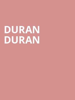 Duran Duran, Amalie Arena, Tampa